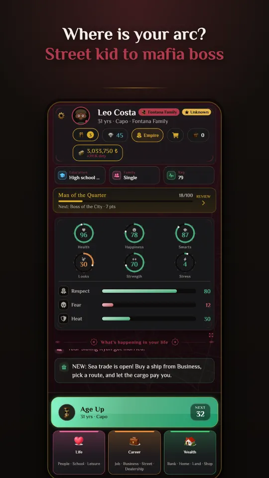 WiseMan - Mafia Life Simulator