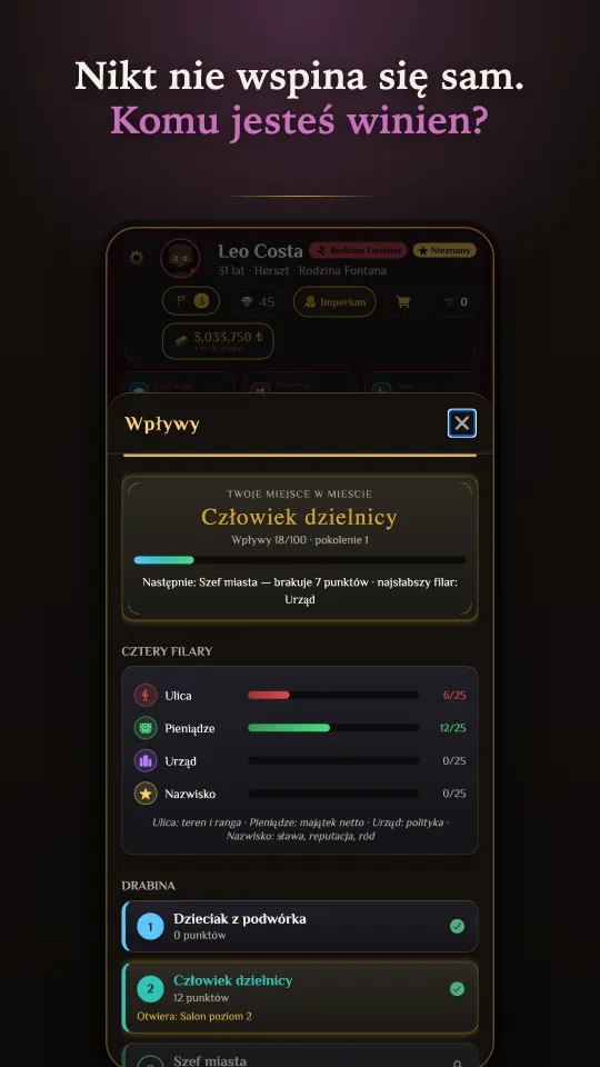 WiseMan: Symulator życia mafii 4